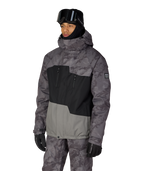 MENS GEO™ INSULATED JACKET - CHARCOAL HEMISPHERE COLORBLOCK