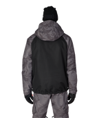 MENS GEO™ INSULATED JACKET - CHARCOAL HEMISPHERE COLORBLOCK