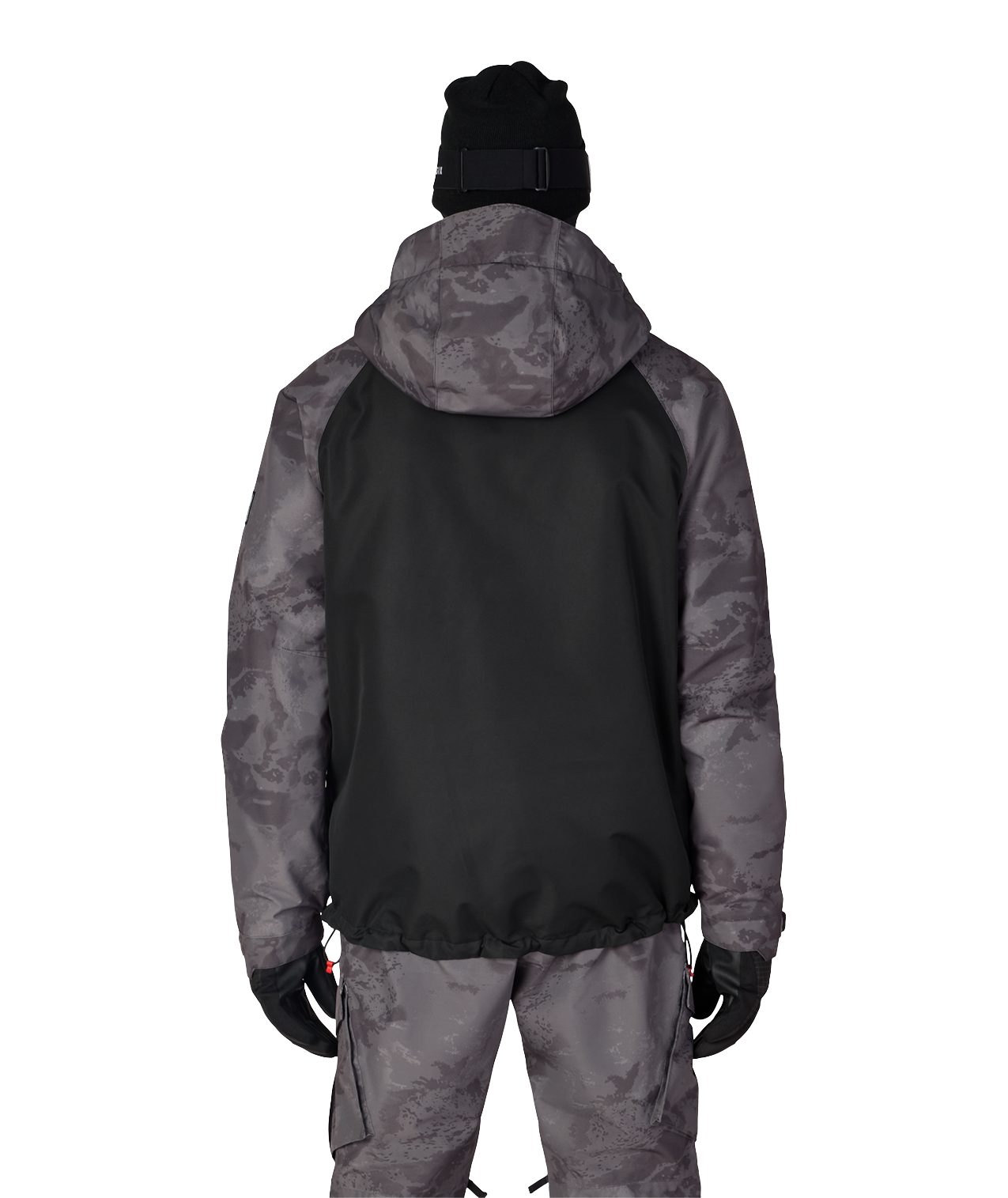 MENS GEO™ INSULATED JACKET - CHARCOAL HEMISPHERE COLORBLOCK