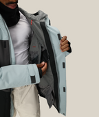 MENS GEO™ INSULATED JACKET - DUSTY MARINE COLORBLOCK