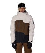 MENS GEO™ INSULATED JACKET - LIMESTONE DK EARTH COLORBLOCK