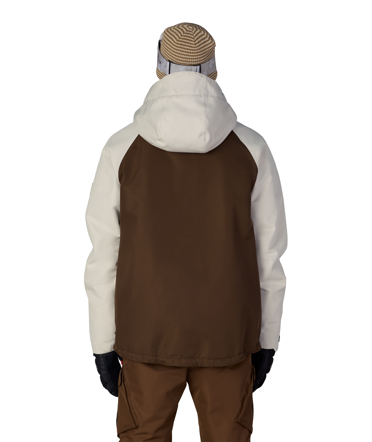 MENS GEO™ INSULATED JACKET - LIMESTONE DK EARTH COLORBLOCK