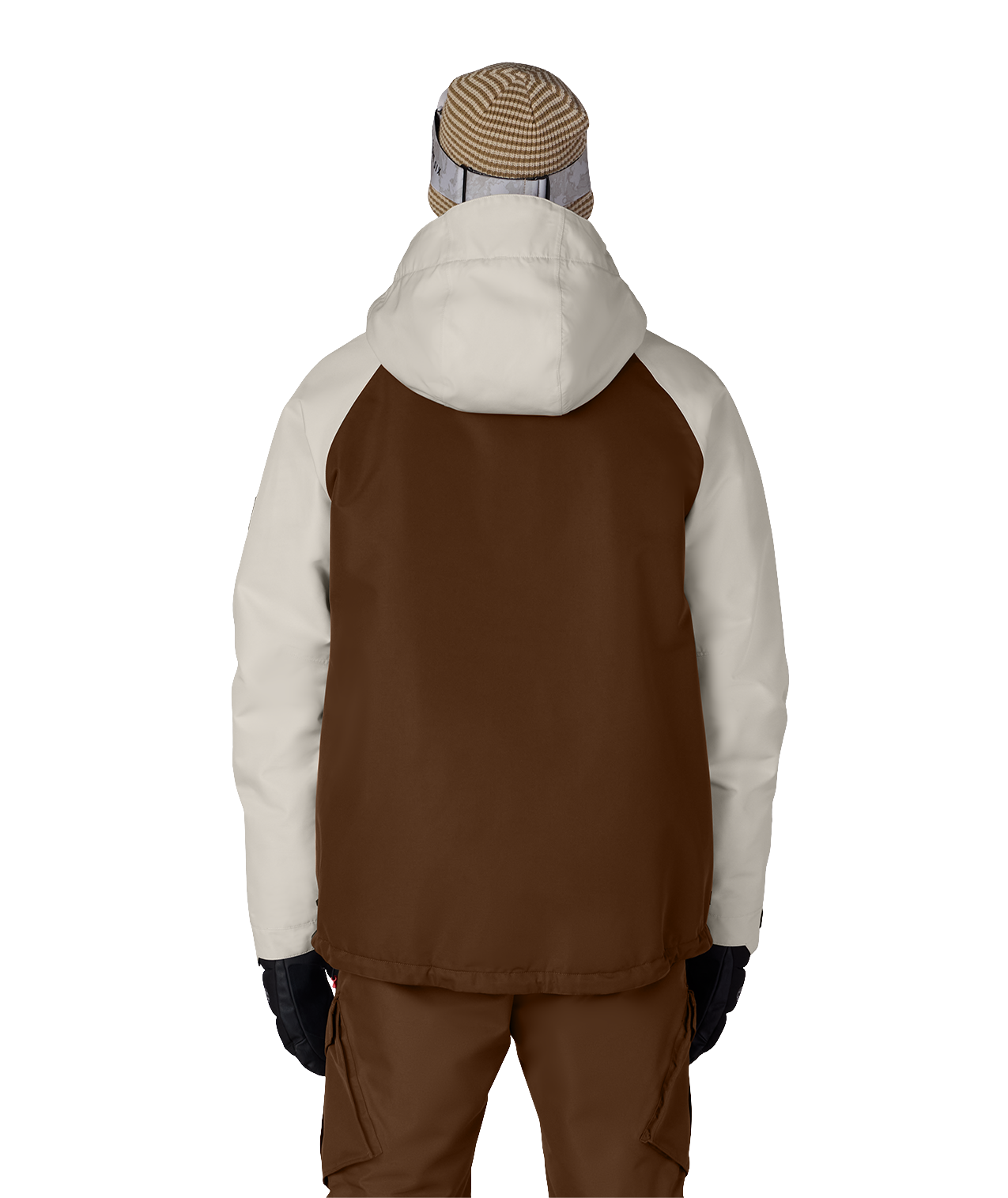 MENS GEO™ INSULATED JACKET - LIMESTONE DK EARTH COLORBLOCK