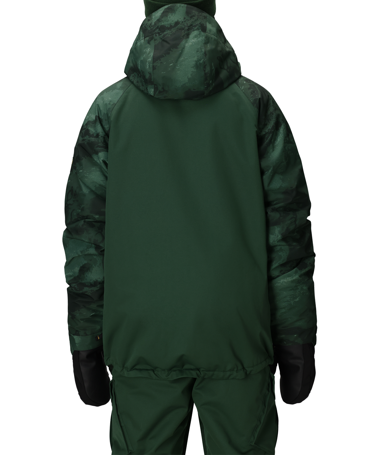MENS GEO™ INSULATED JACKET - MOSS GREEN COLORBLOCK