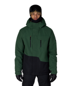 MENS GEO™ INSULATED JACKET - MOSS GREEN RIPSTOP COLORBLOCK