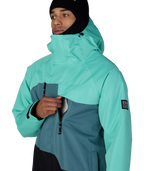MENS GEO™ INSULATED JACKET - WASABI COLORBLOCK