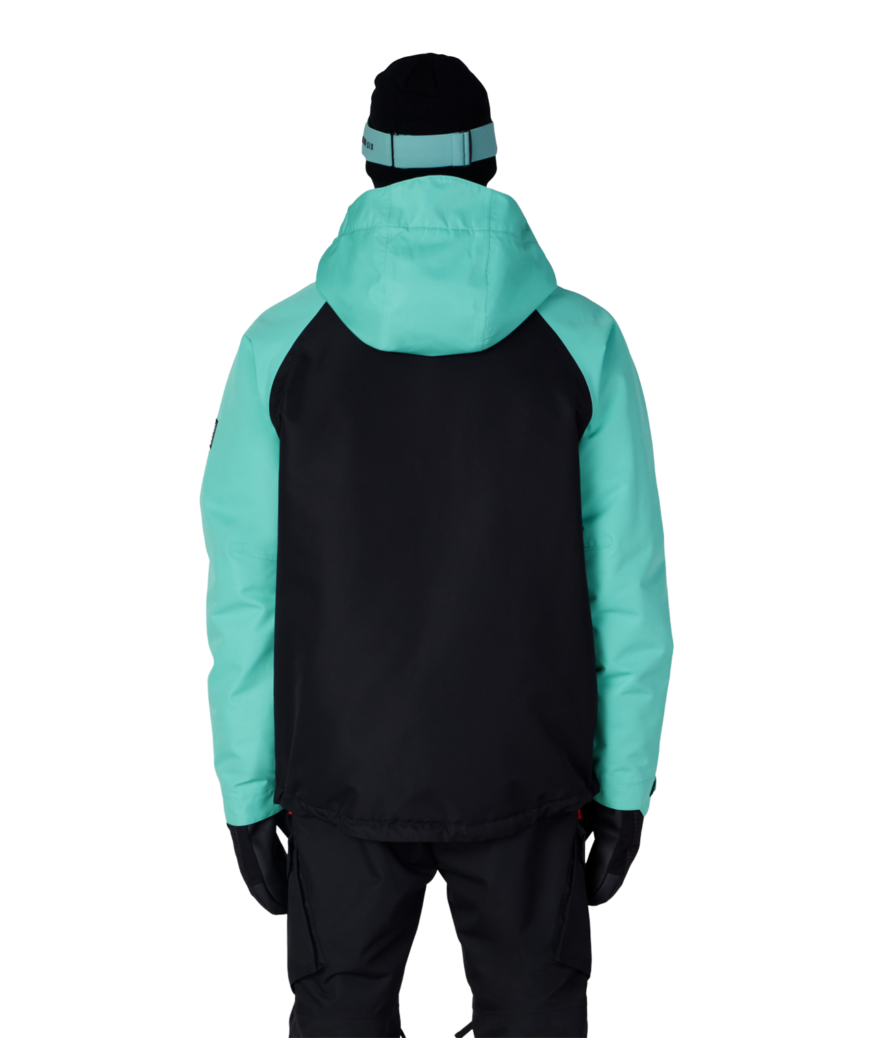 MENS GEO™ INSULATED JACKET - WASABI COLORBLOCK