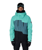 MENS GEO™ INSULATED JACKET - WASABI COLORBLOCK