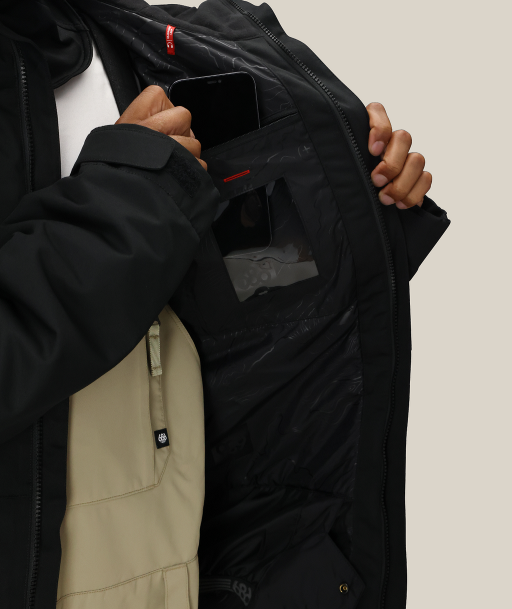 MENS FOUNDATION™ INSULATED JACKET - BLACK