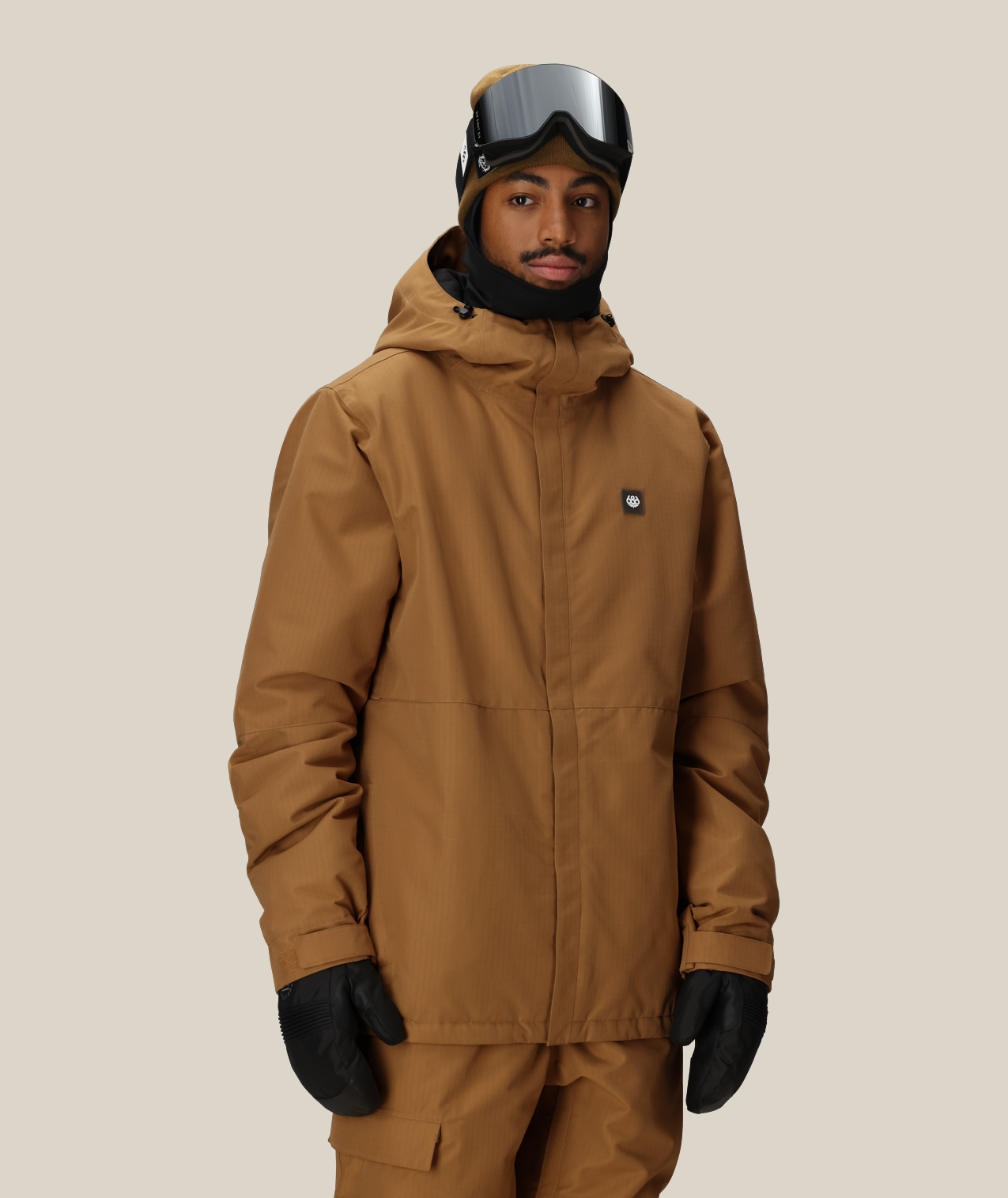 MENS FOUNDATION™ INSULATED JACKET - CARAMEL RIPSTOP