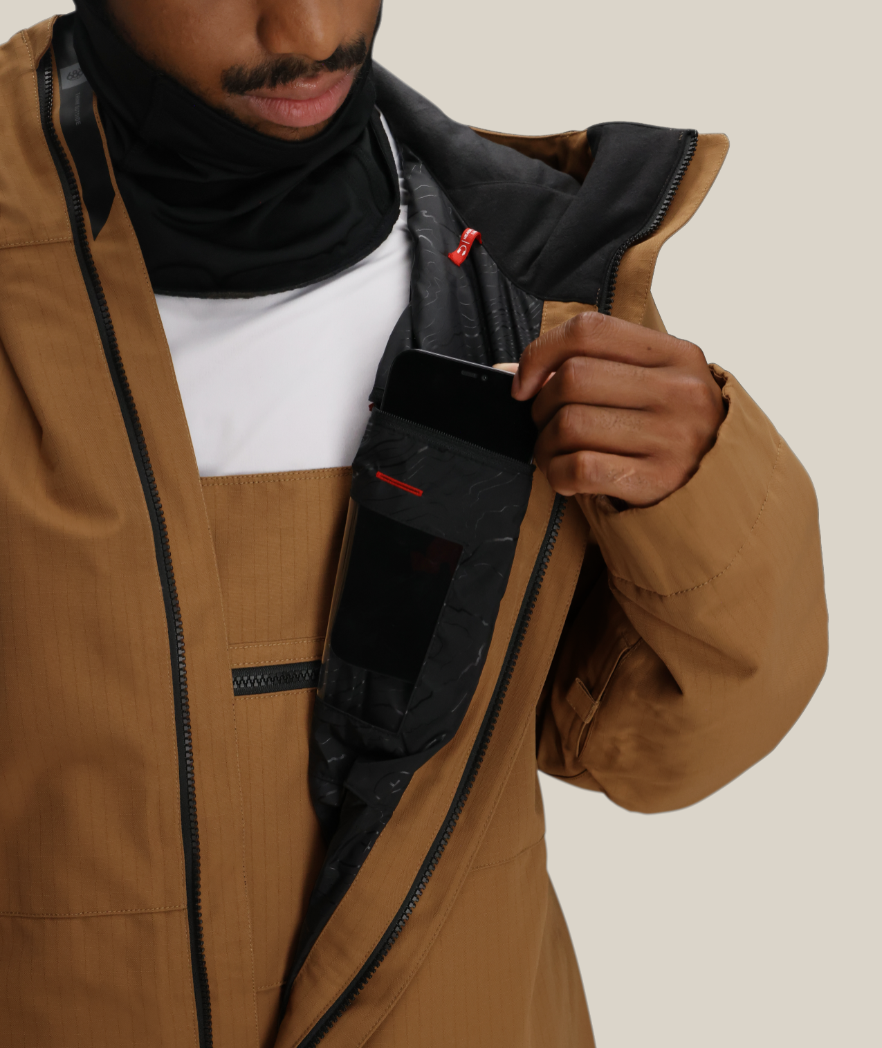 MENS FOUNDATION™ INSULATED JACKET - CARAMEL RIPSTOP