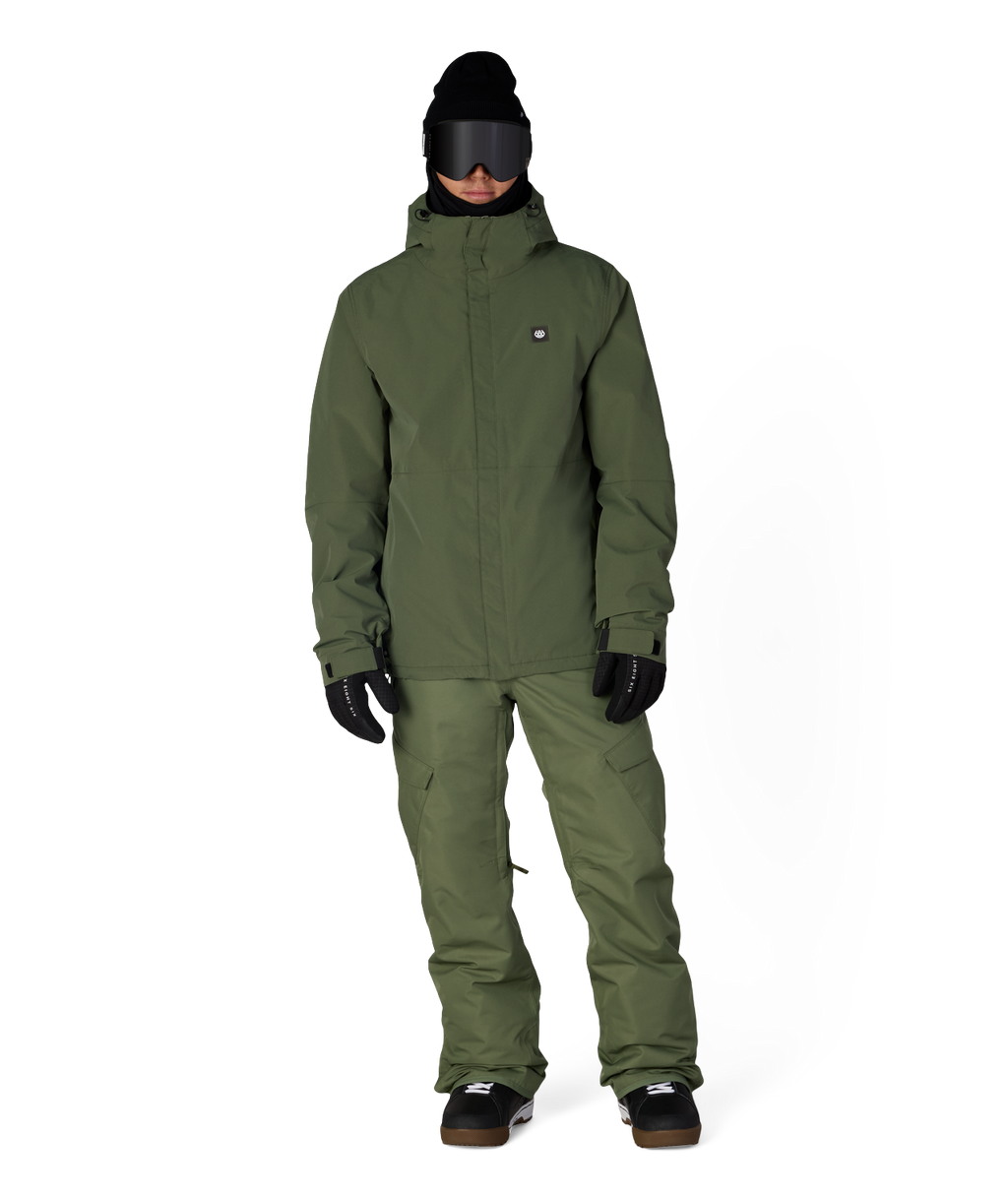 MENS FOUNDATION™ INSULATED JACKET - FATIGUE GREEN