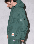 MENS DOJO SHELL JACKET - MOSS GREEN RIPSTOP