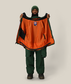 MENS DOJO SHELL JACKET - MOSS GREEN RIPSTOP