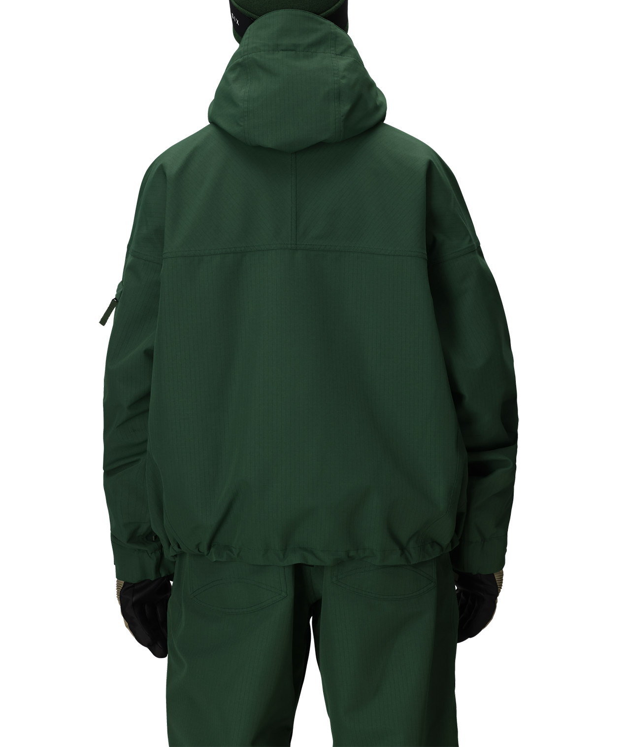 MENS DOJO SHELL JACKET - MOSS GREEN RIPSTOP
