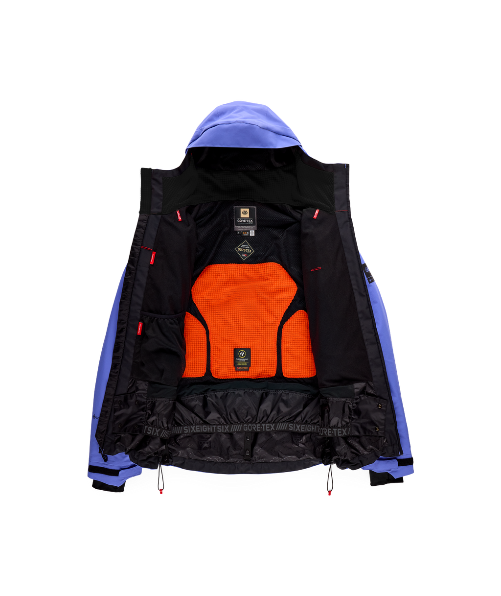 MENS GORE-TEX GT THERMAGRAPH® JACKET - ALPENGLOW BLUE
