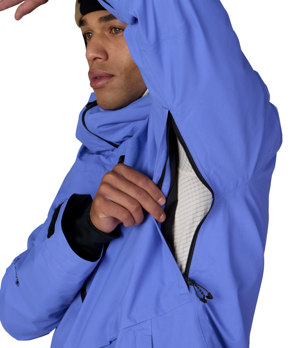 MENS GORE-TEX GT THERMAGRAPH® JACKET - ALPENGLOW BLUE