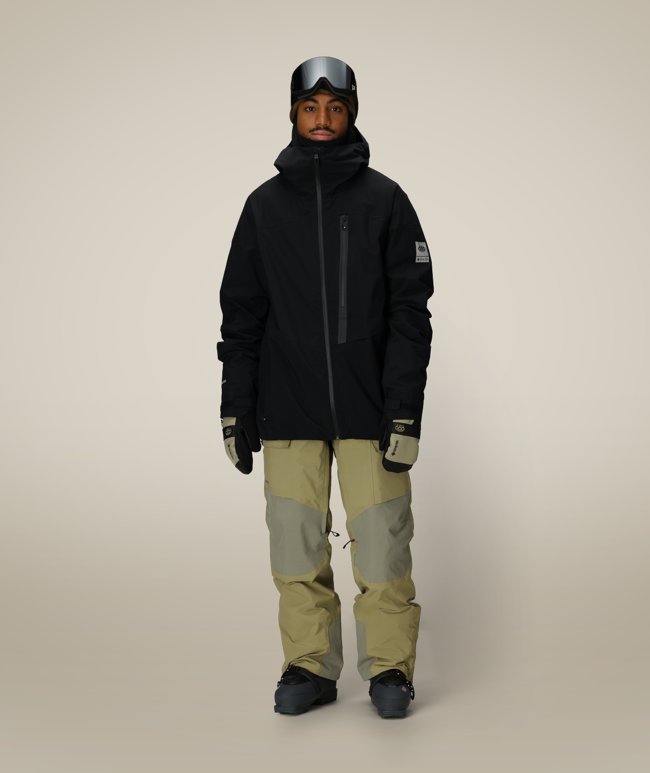 MENS GORE-TEX GT THERMAGRAPH® JACKET - BLACK