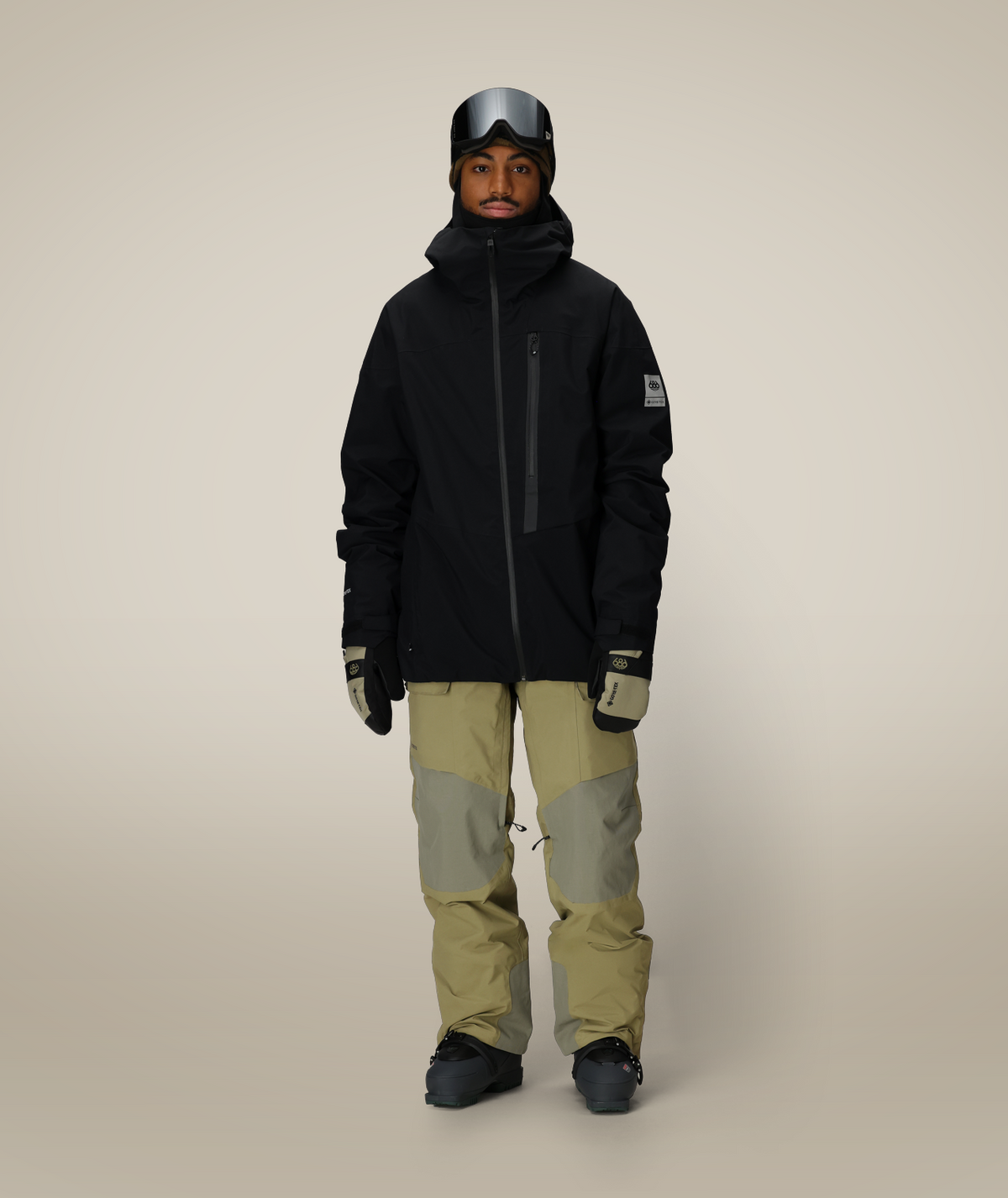 MENS GORE-TEX GT THERMAGRAPH® JACKET - BLACK