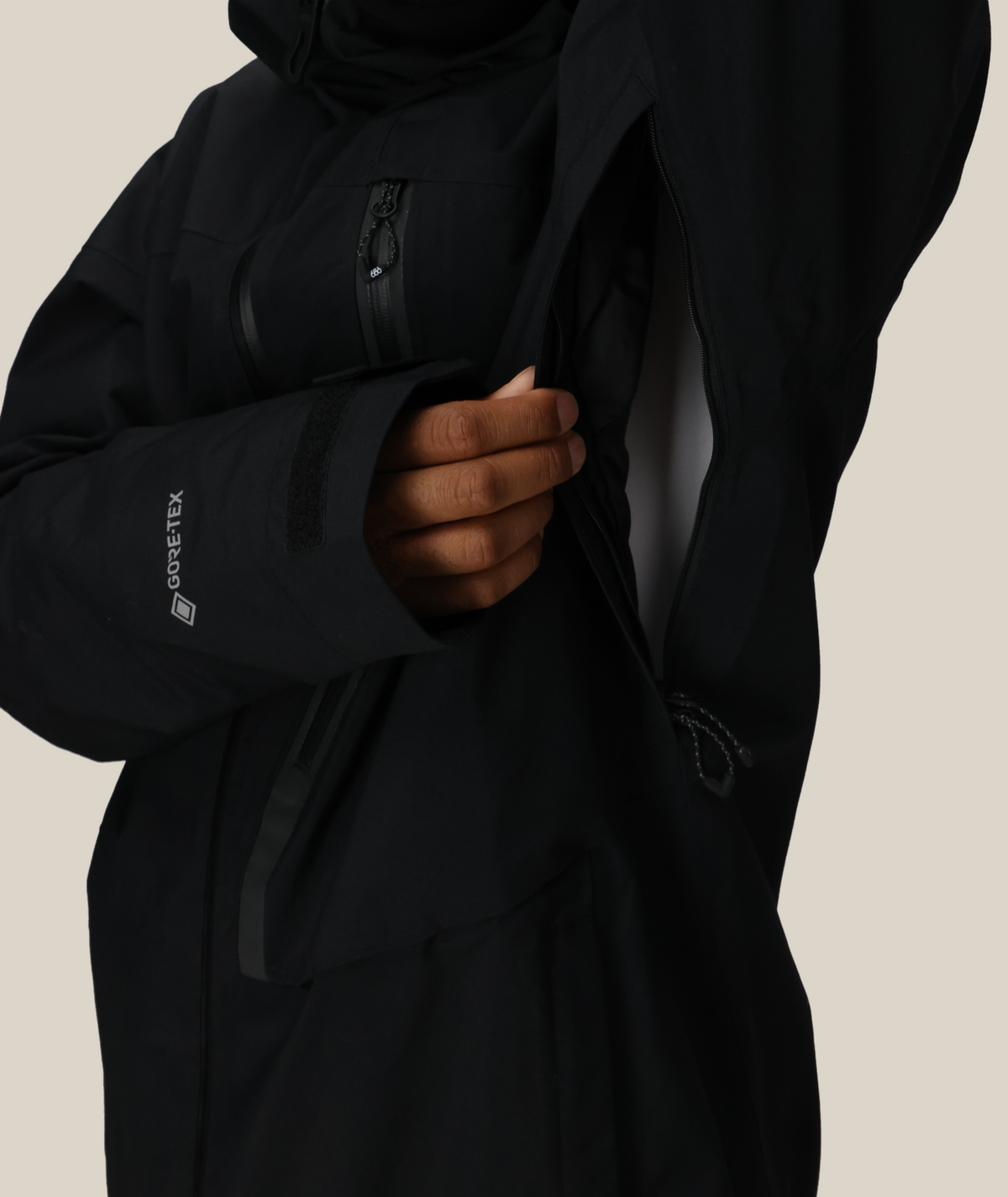 MENS GORE-TEX GT THERMAGRAPH® JACKET - BLACK