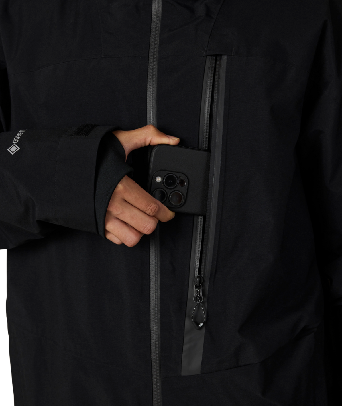 MENS GORE-TEX GT THERMAGRAPH® JACKET - BLACK
