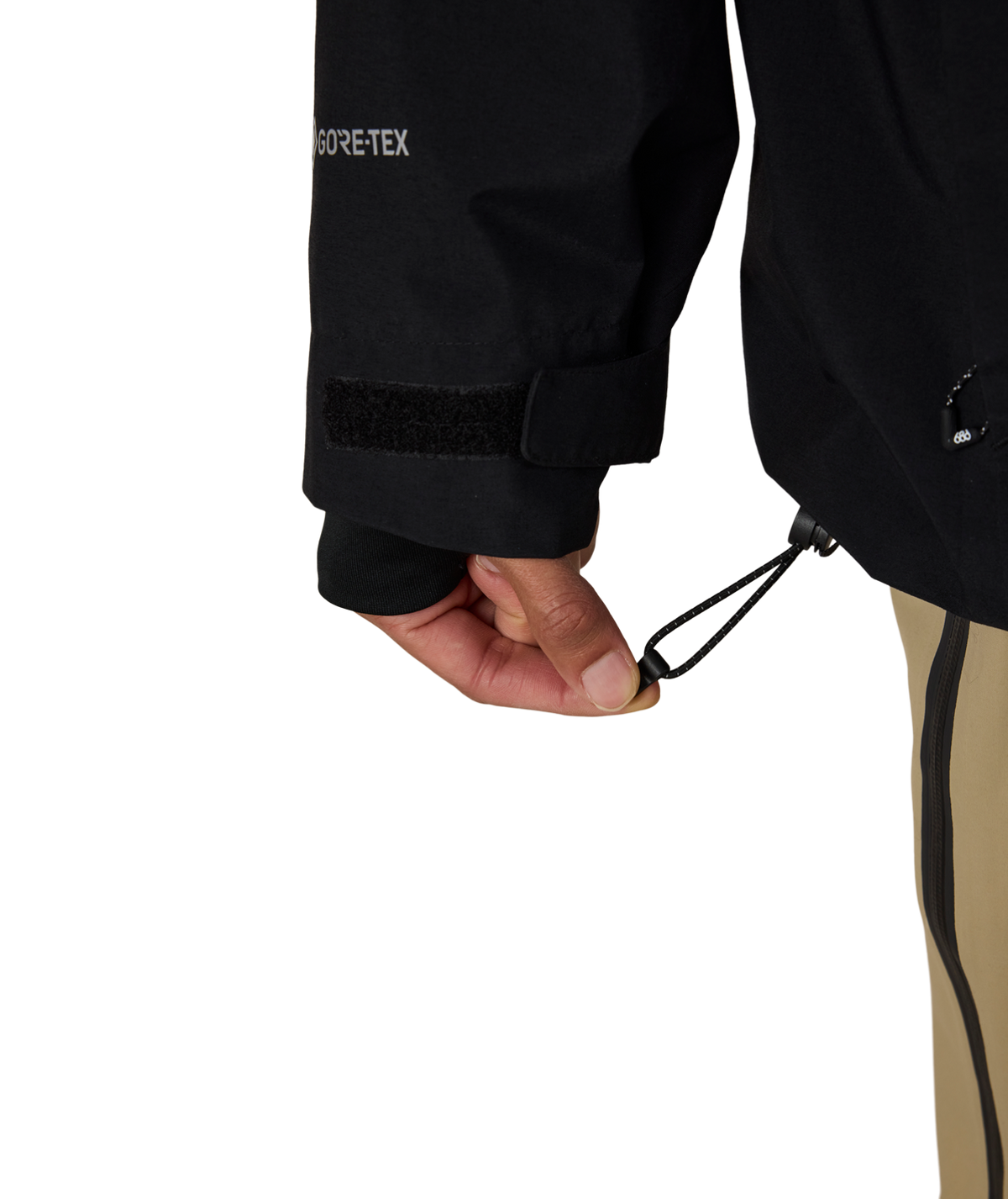 MENS GORE-TEX GT THERMAGRAPH® JACKET - BLACK