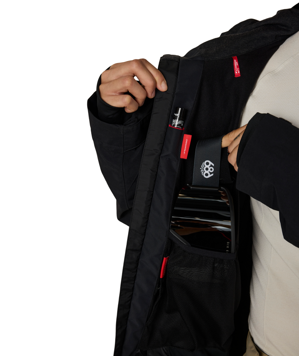 MENS GORE-TEX GT THERMAGRAPH® JACKET - BLACK