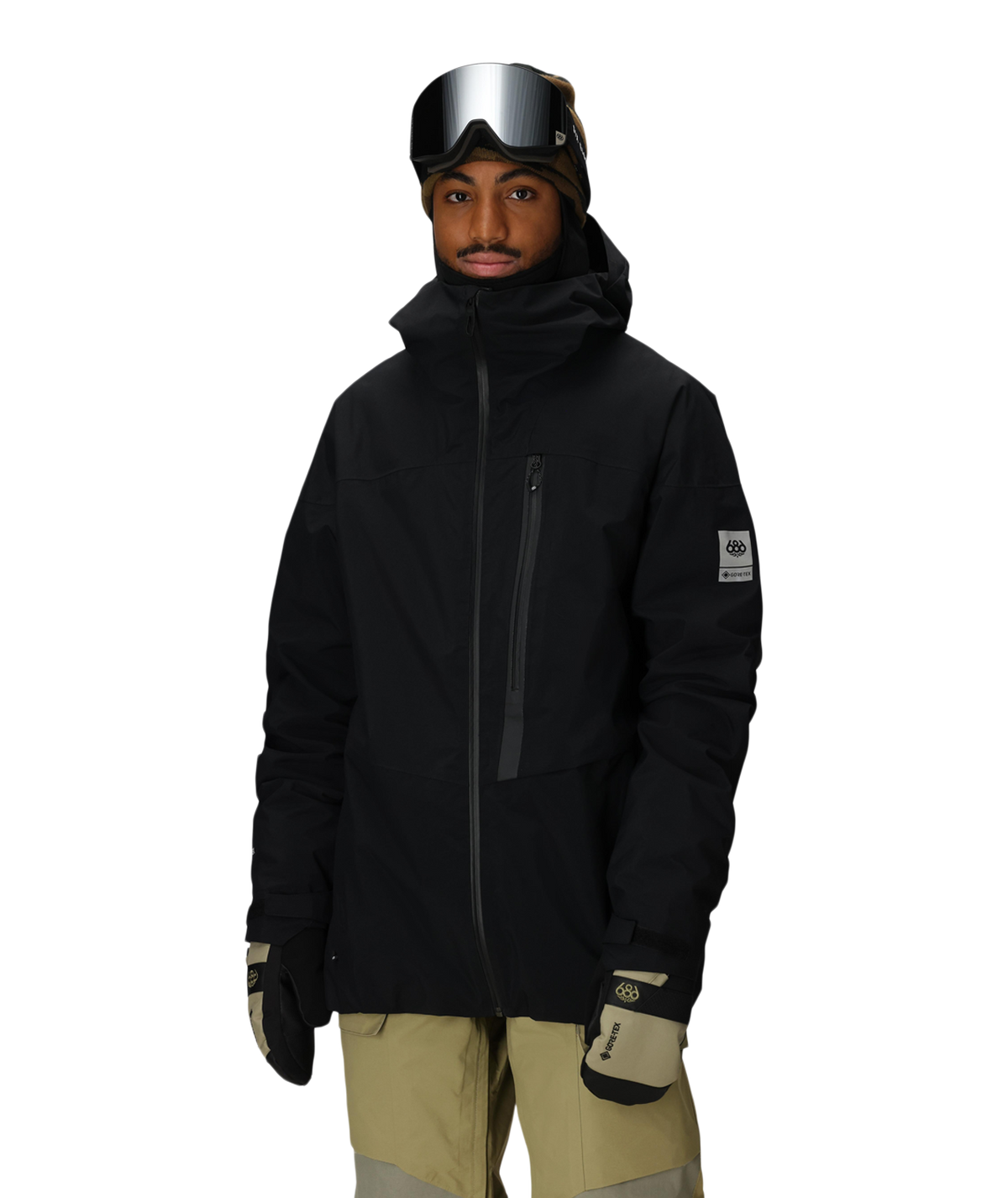 MENS GORE-TEX GT THERMAGRAPH® JACKET - BLACK