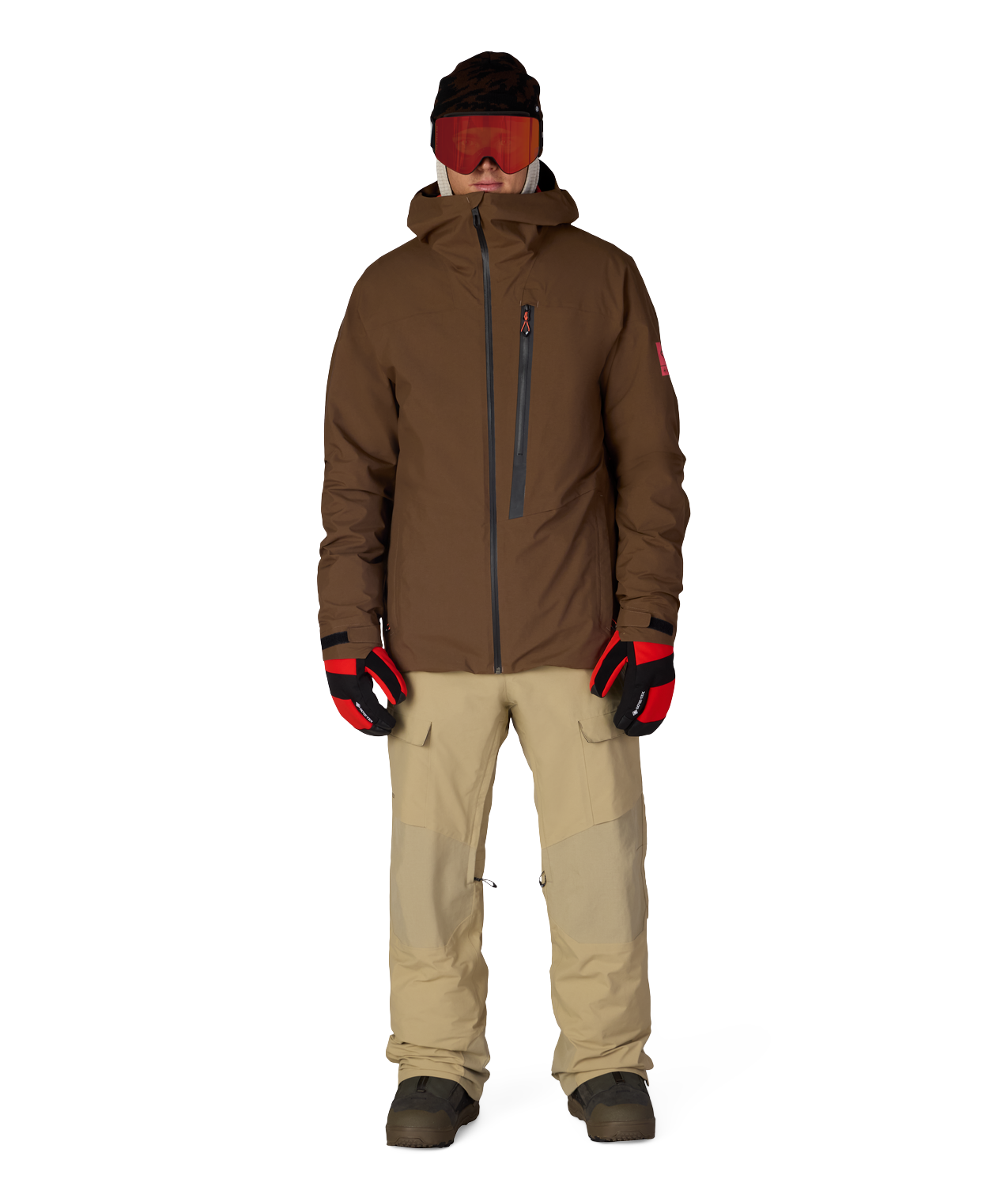 MENS GORE-TEX GT THERMAGRAPH® JACKET - DARK EARTH