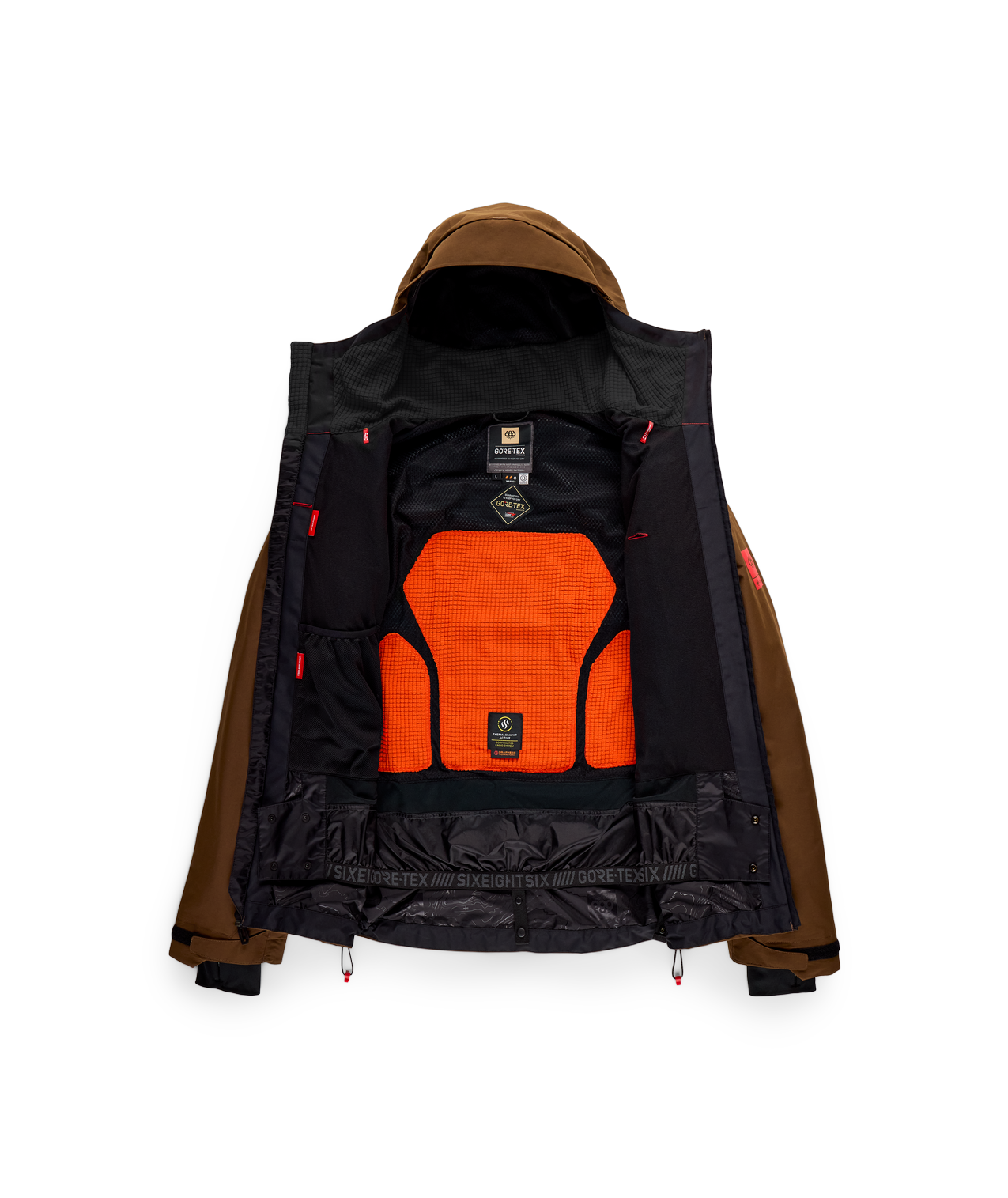 MENS GORE-TEX GT THERMAGRAPH® JACKET - DARK EARTH