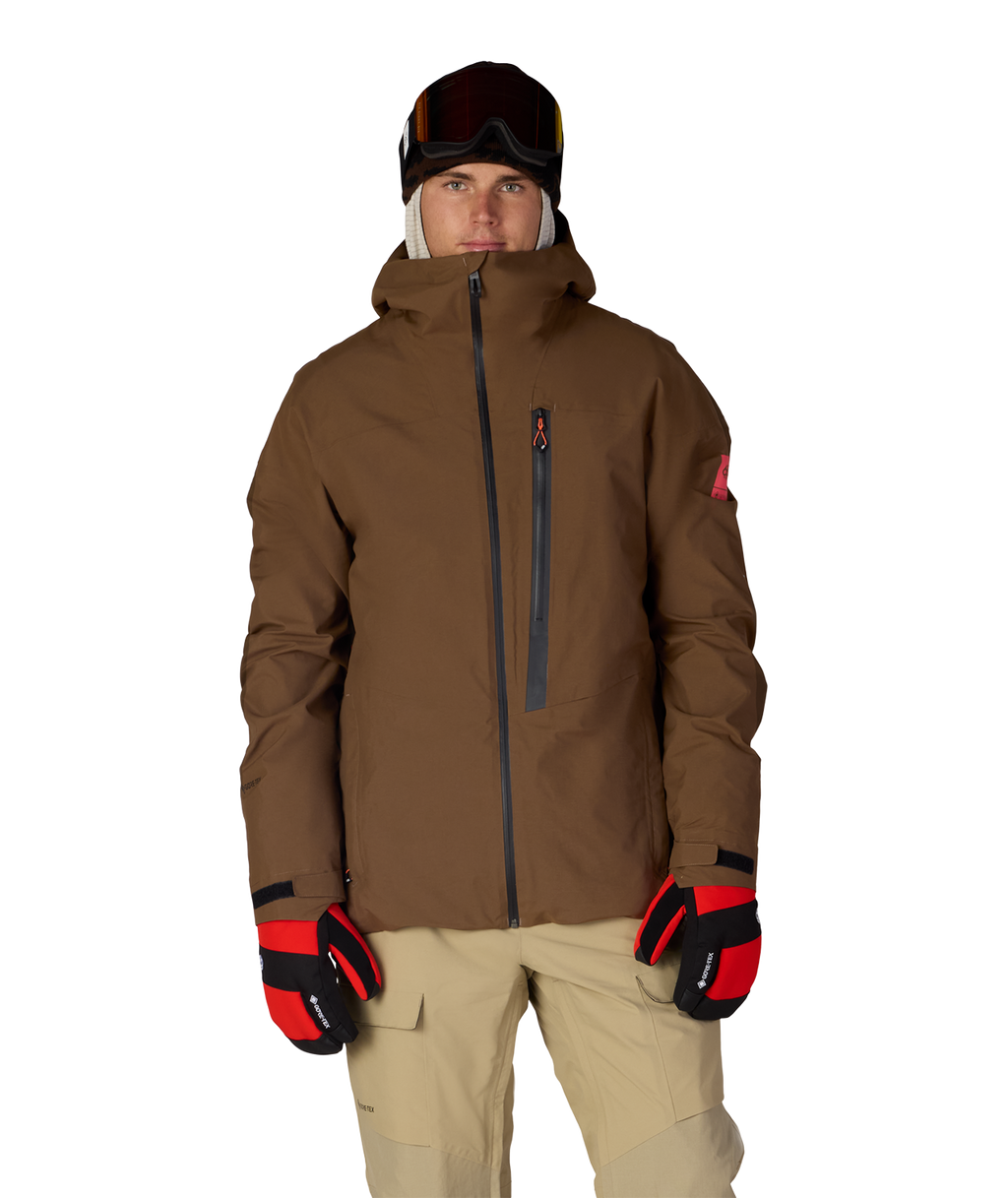MENS GORE-TEX GT THERMAGRAPH® JACKET - DARK EARTH