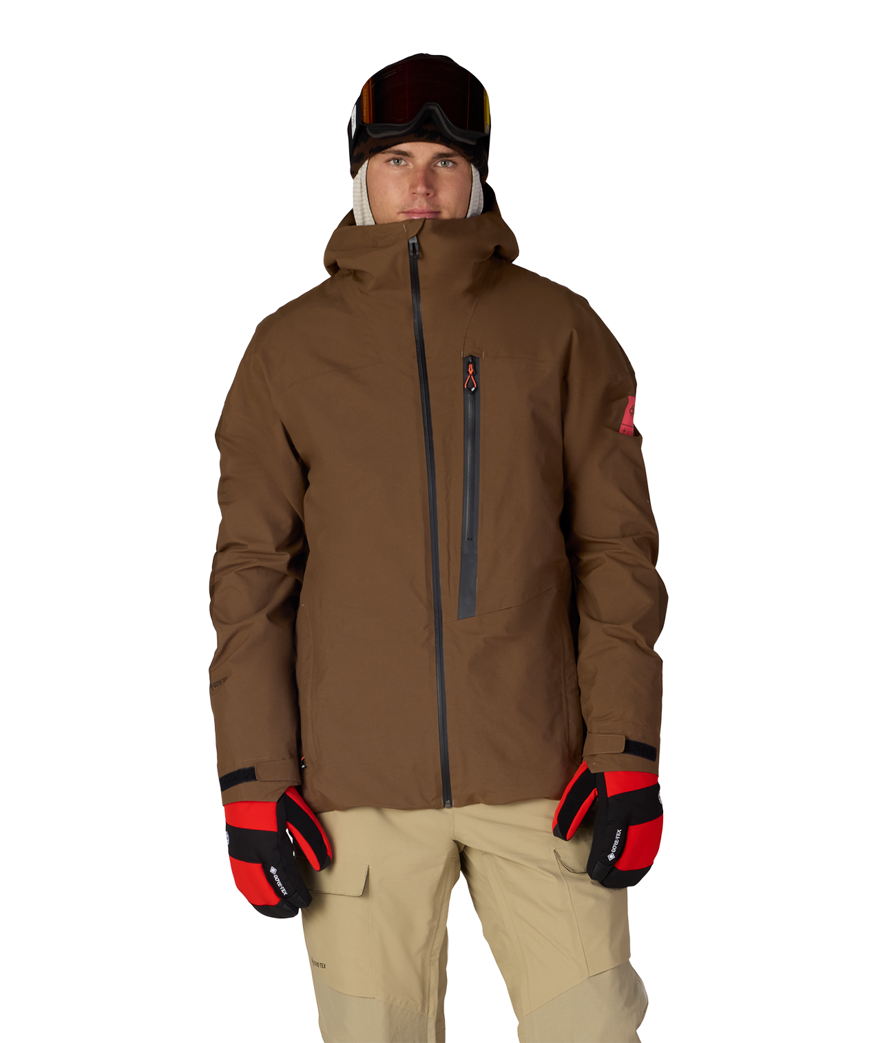 MENS GORE-TEX GT THERMAGRAPH® JACKET - DARK EARTH