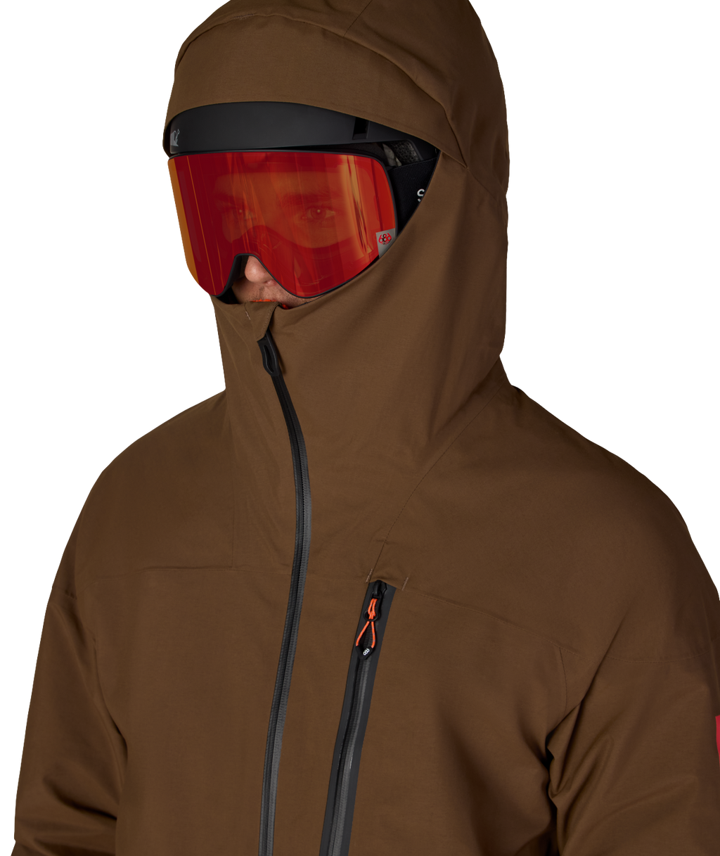 MENS GORE-TEX GT THERMAGRAPH® JACKET - DARK EARTH