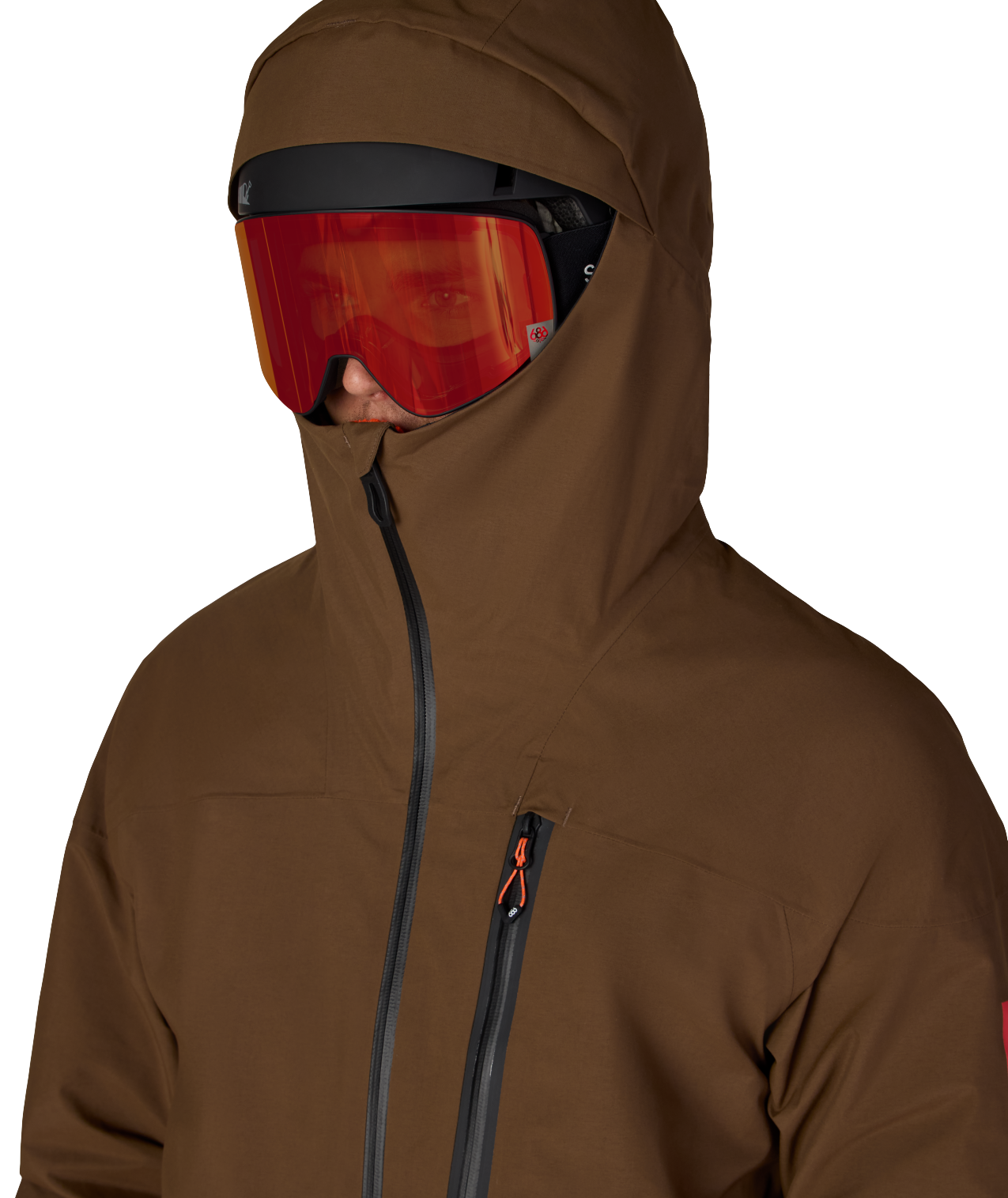 MENS GORE-TEX GT THERMAGRAPH® JACKET - DARK EARTH