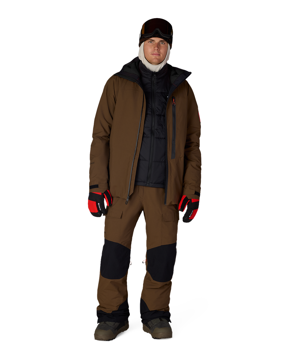 MENS GORE-TEX GT THERMAGRAPH® JACKET - DARK EARTH
