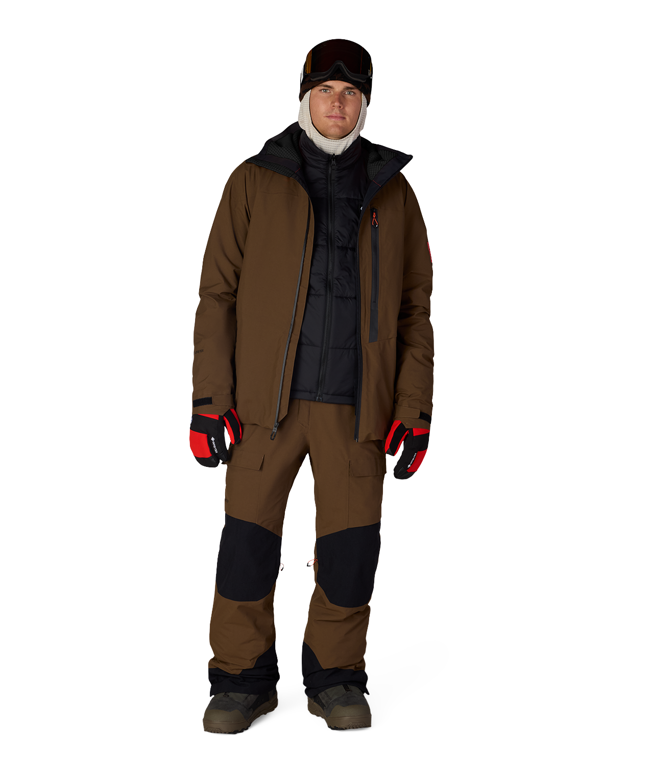 MENS GORE-TEX GT THERMAGRAPH® JACKET - DARK EARTH