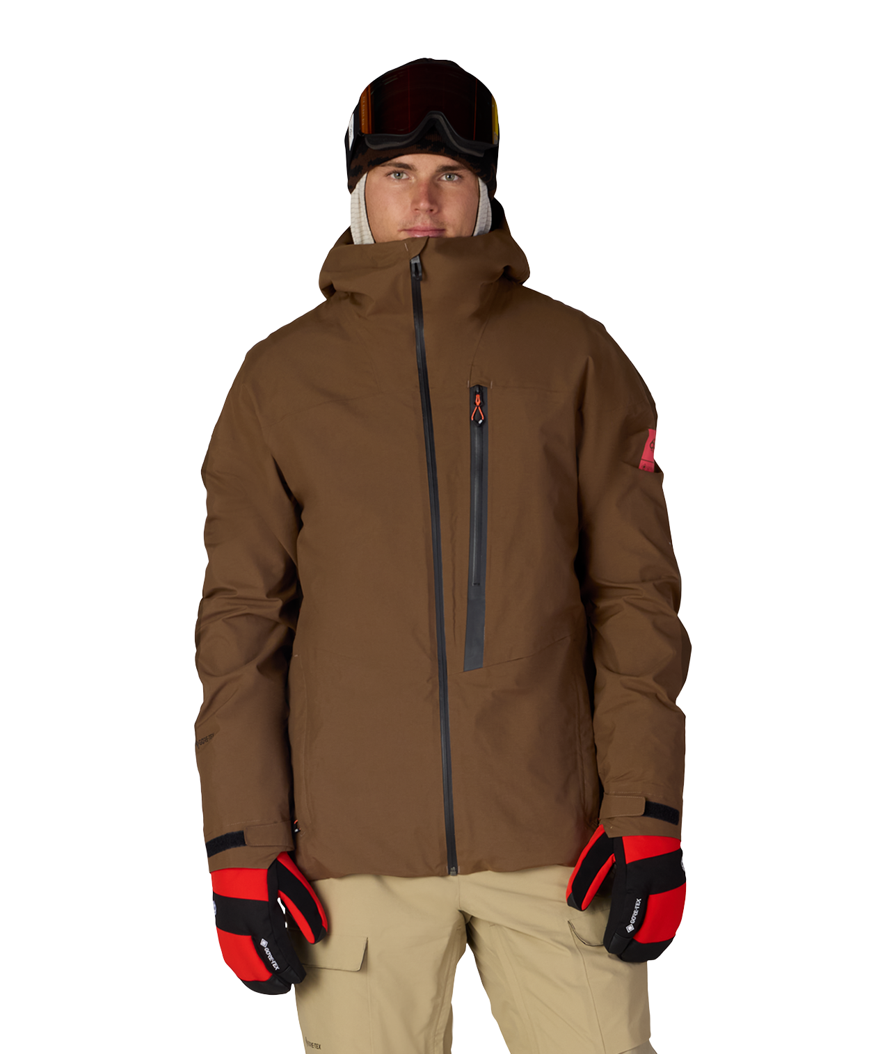 MENS GORE-TEX GT THERMAGRAPH® JACKET - DARK EARTH