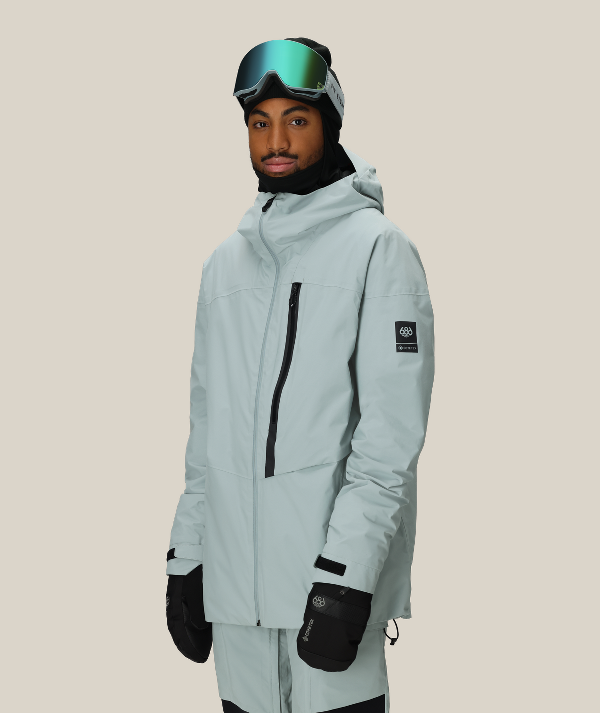 MENS GORE-TEX GT THERMAGRAPH® JACKET - DUSTY MARINE