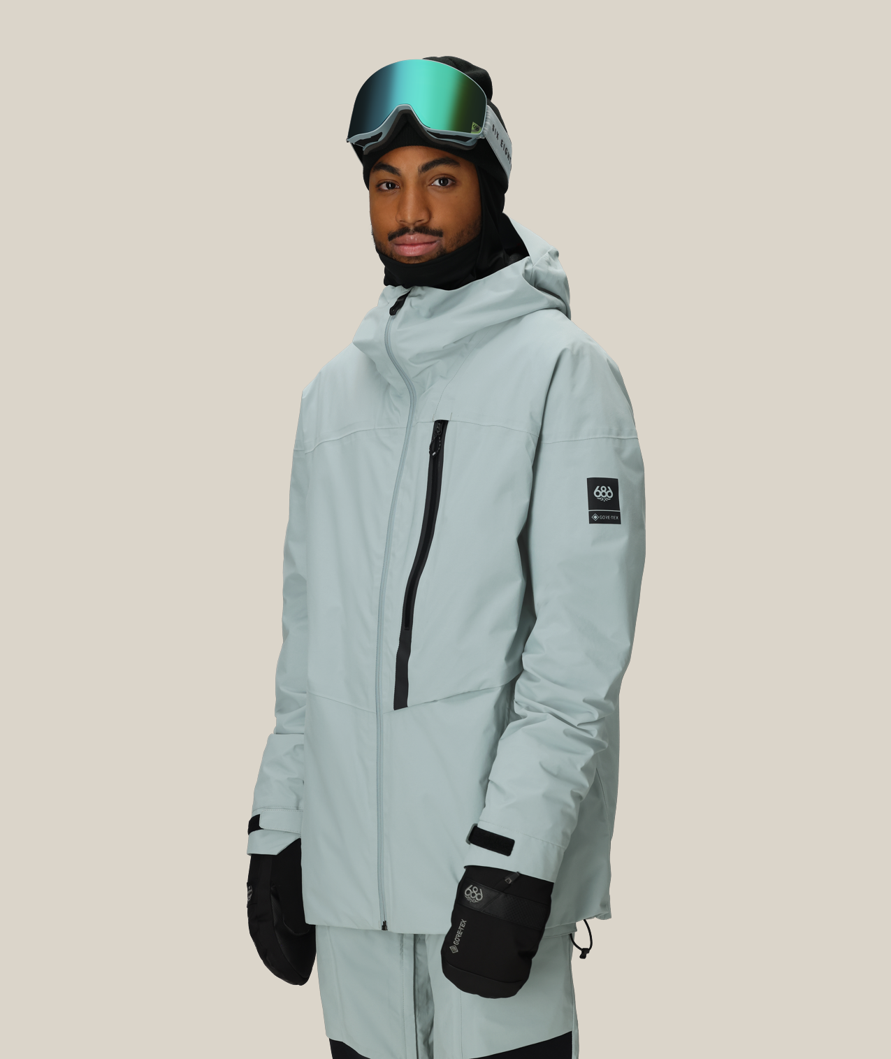 MENS GORE-TEX GT THERMAGRAPH® JACKET - DUSTY MARINE