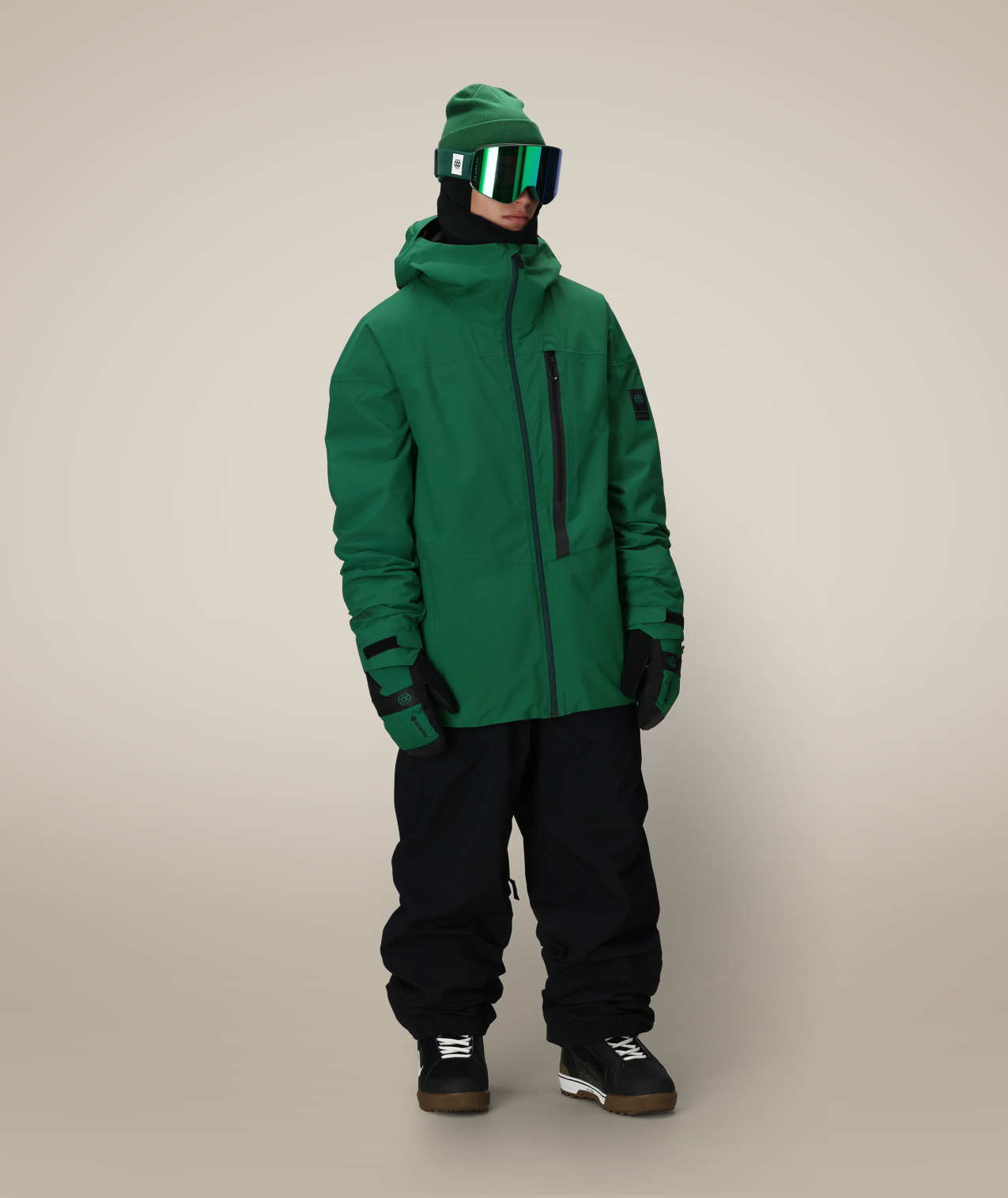 MENS GORE-TEX GT THERMAGRAPH® JACKET - EMERALD GREEN