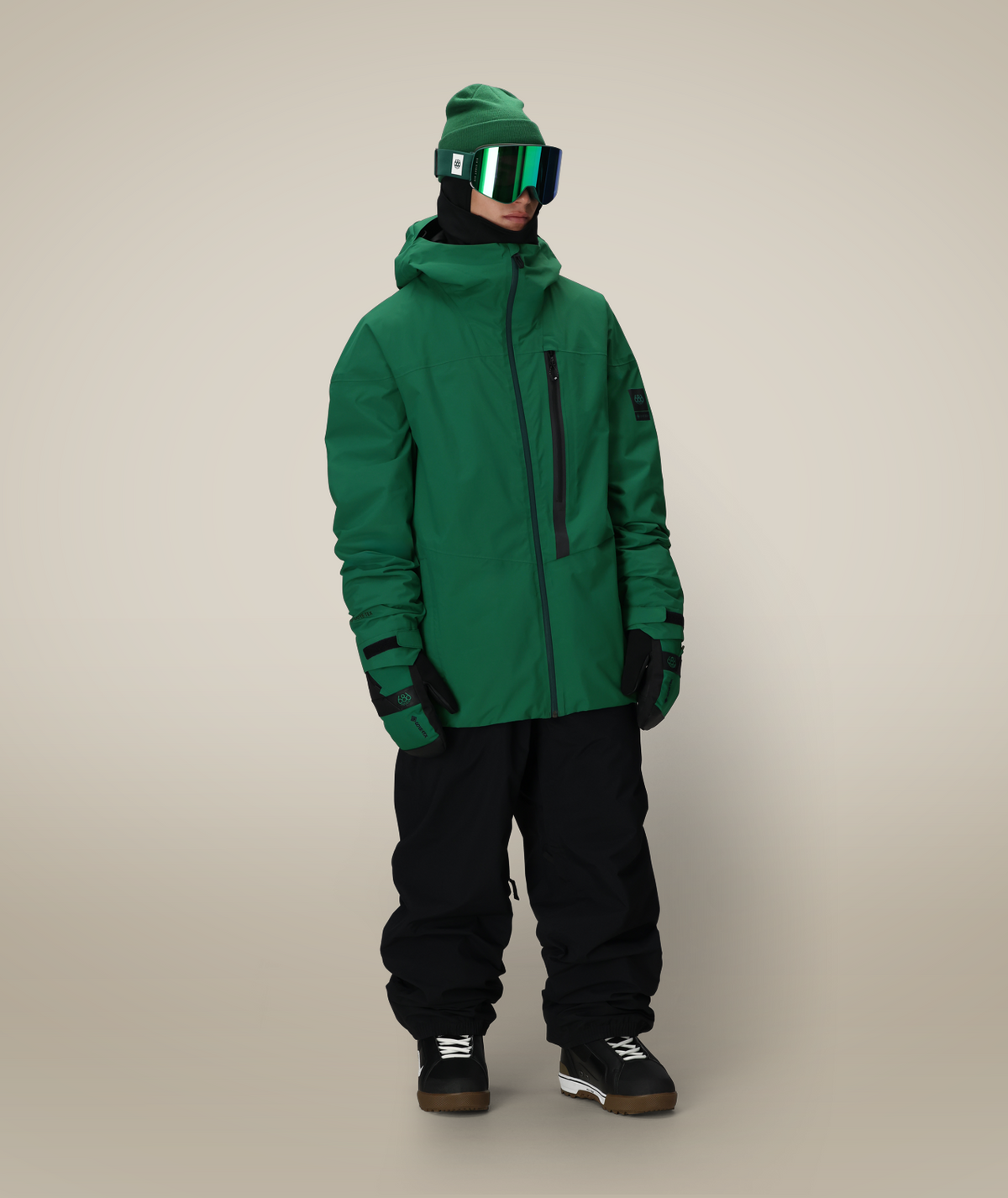 MENS GORE-TEX GT THERMAGRAPH® JACKET - EMERALD GREEN