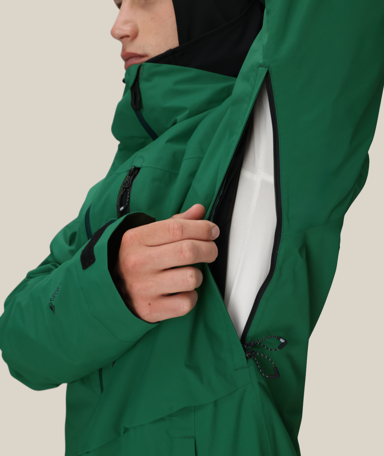 MENS GORE-TEX GT THERMAGRAPH® JACKET - EMERALD GREEN