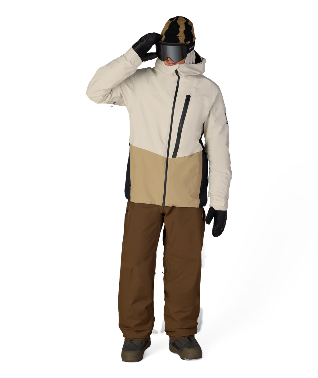 MENS GORE-TEX GT THERMAGRAPH® JACKET - LIMESTONE COLORBLOCK