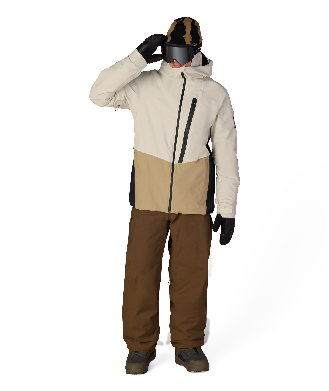 MENS GORE-TEX GT THERMAGRAPH® JACKET - LIMESTONE COLORBLOCK