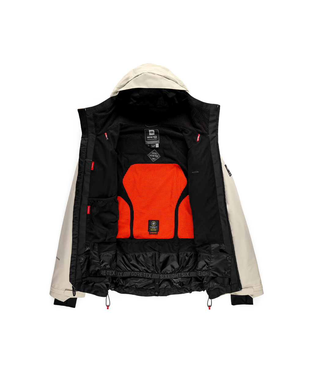 MENS GORE-TEX GT THERMAGRAPH® JACKET - LIMESTONE COLORBLOCK