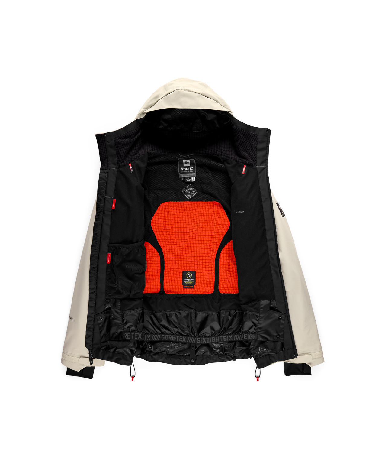 MENS GORE-TEX GT THERMAGRAPH® JACKET - LIMESTONE COLORBLOCK