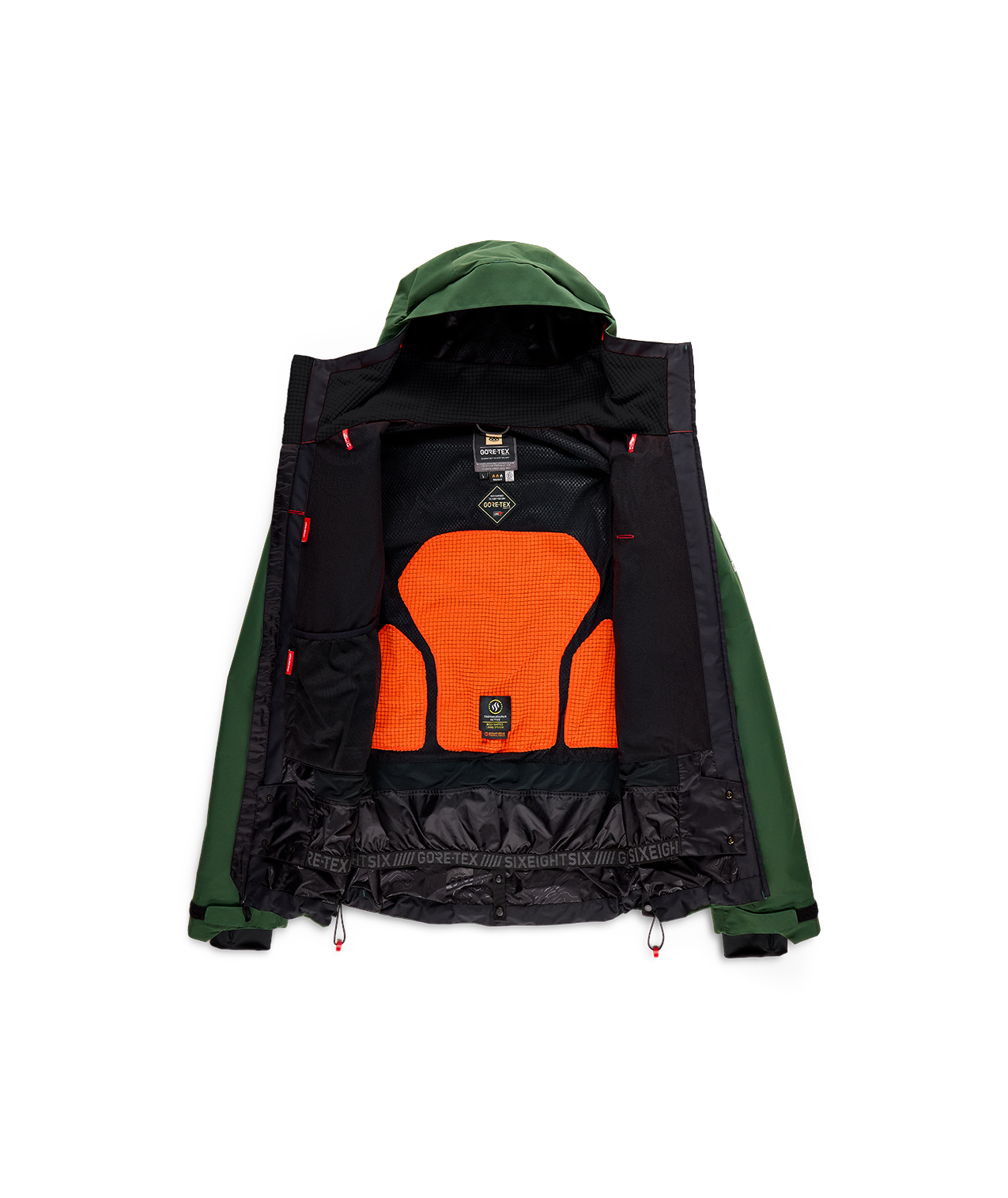 MENS GORE-TEX GT THERMAGRAPH® JACKET - MOSS GREEN