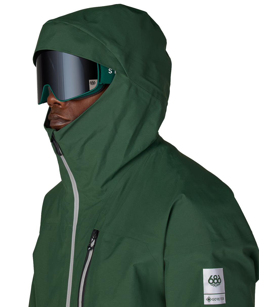 MENS GORE-TEX GT THERMAGRAPH® JACKET - MOSS GREEN