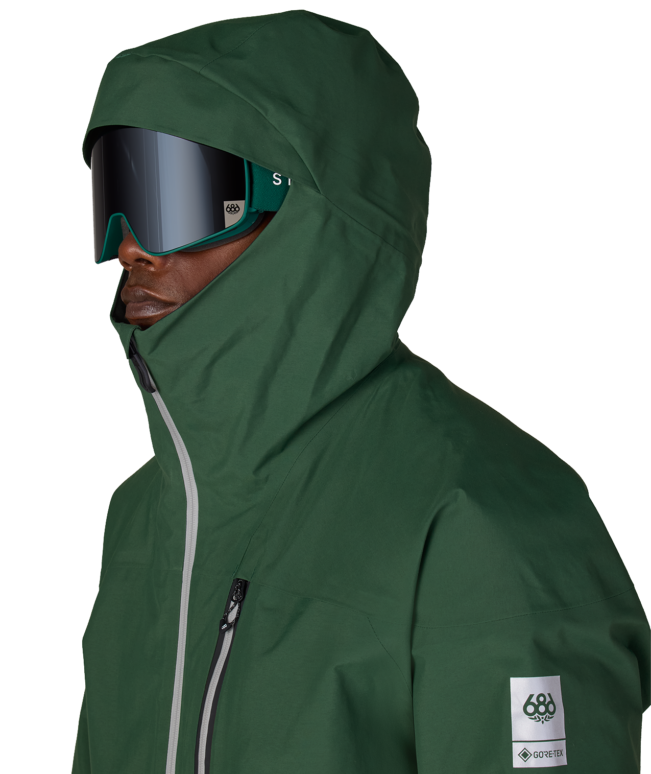 MENS GORE-TEX GT THERMAGRAPH® JACKET - MOSS GREEN