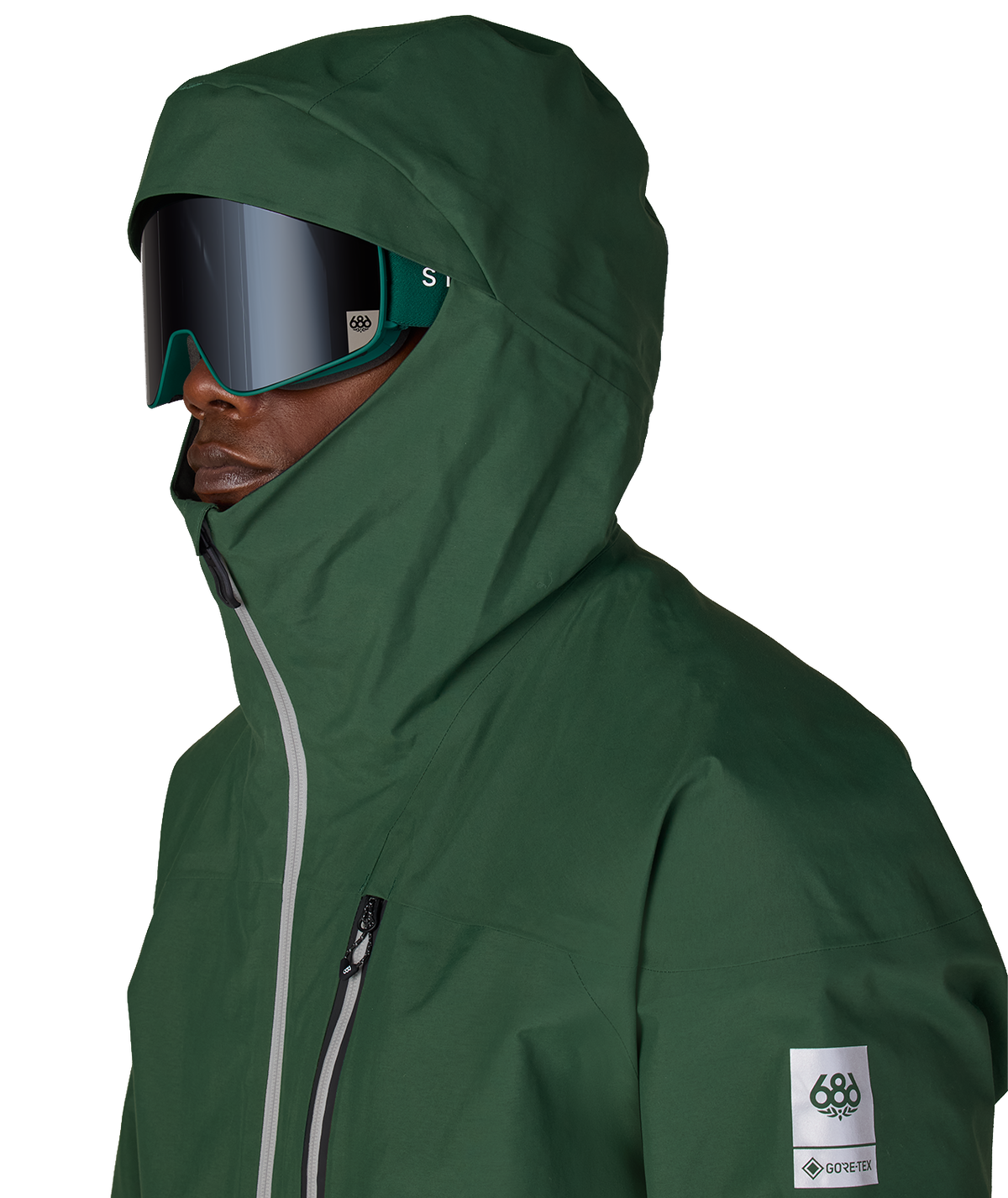 MENS GORE-TEX GT THERMAGRAPH® JACKET - MOSS GREEN